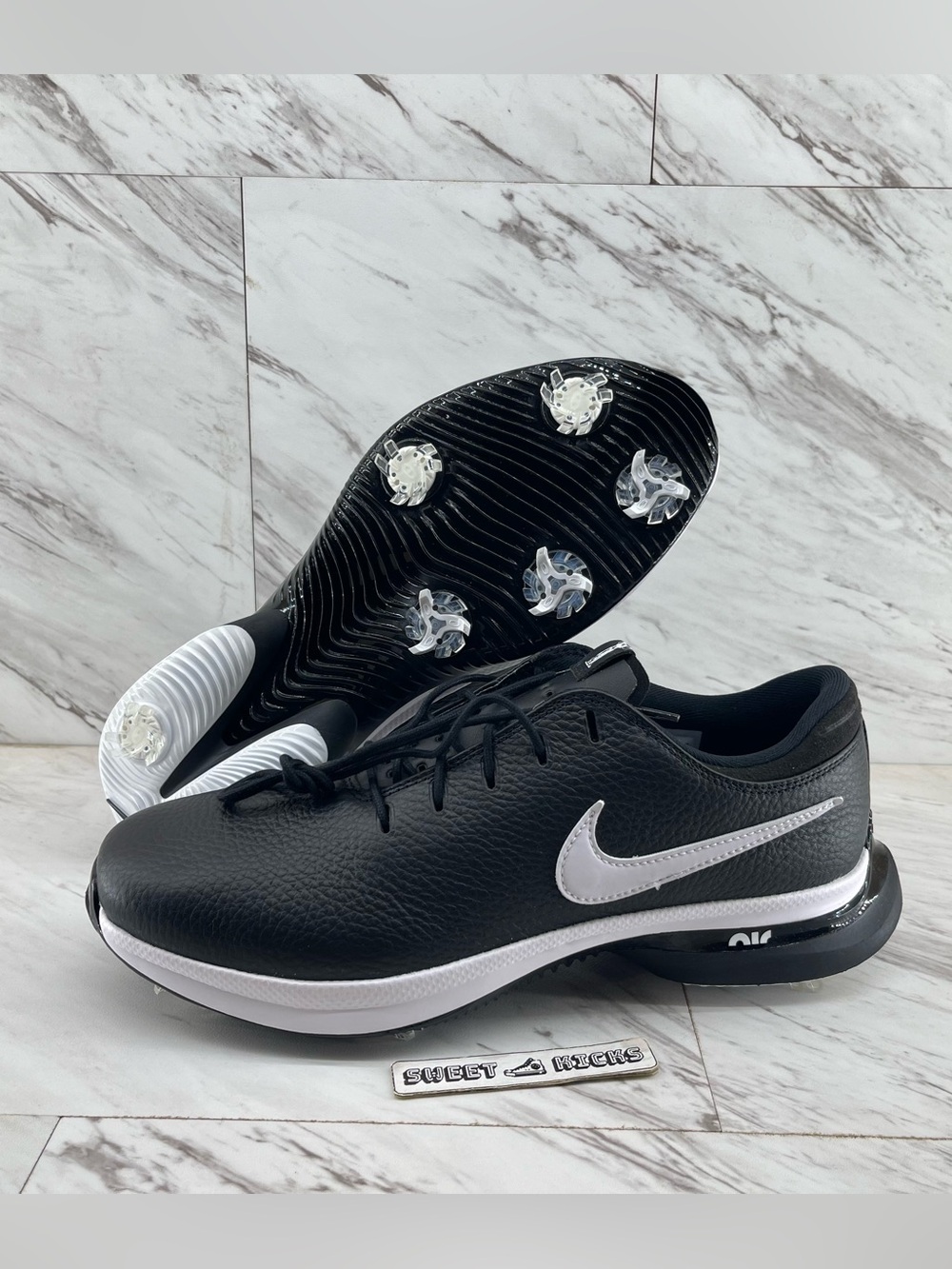 Nike Air Zoom Victory Tour 3 Black White Golf Shoes